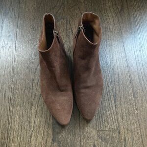 Aquatalia Fire Booty in Chestnut Suede